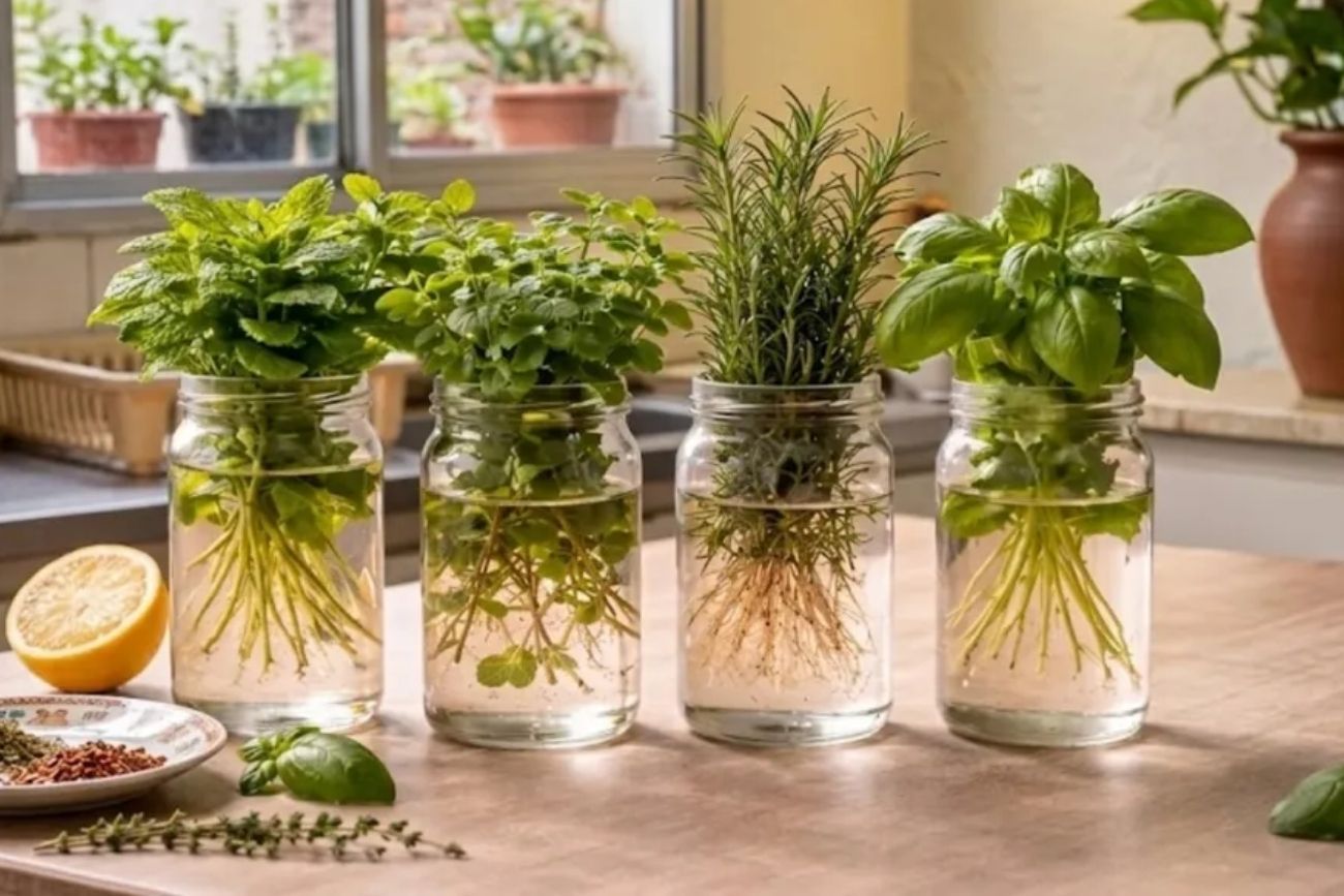 Ni tierra ni macetas: las tres plantas que crecen en agua y decoran cualquier ambiente.
