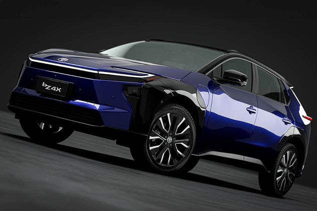 El bZ4X es el primer modelo eléctrico de Toyota en Argentina. Tiene baterías de 73 kWh, que alimentan dos motores eléctricos (uno en cada eje), para entregar un rendimiento máximo de 343 CV.