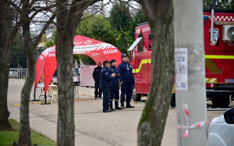 Búsqueda de Luciana Barrios Alarcón. Centro operativo en Colonia Caroya.