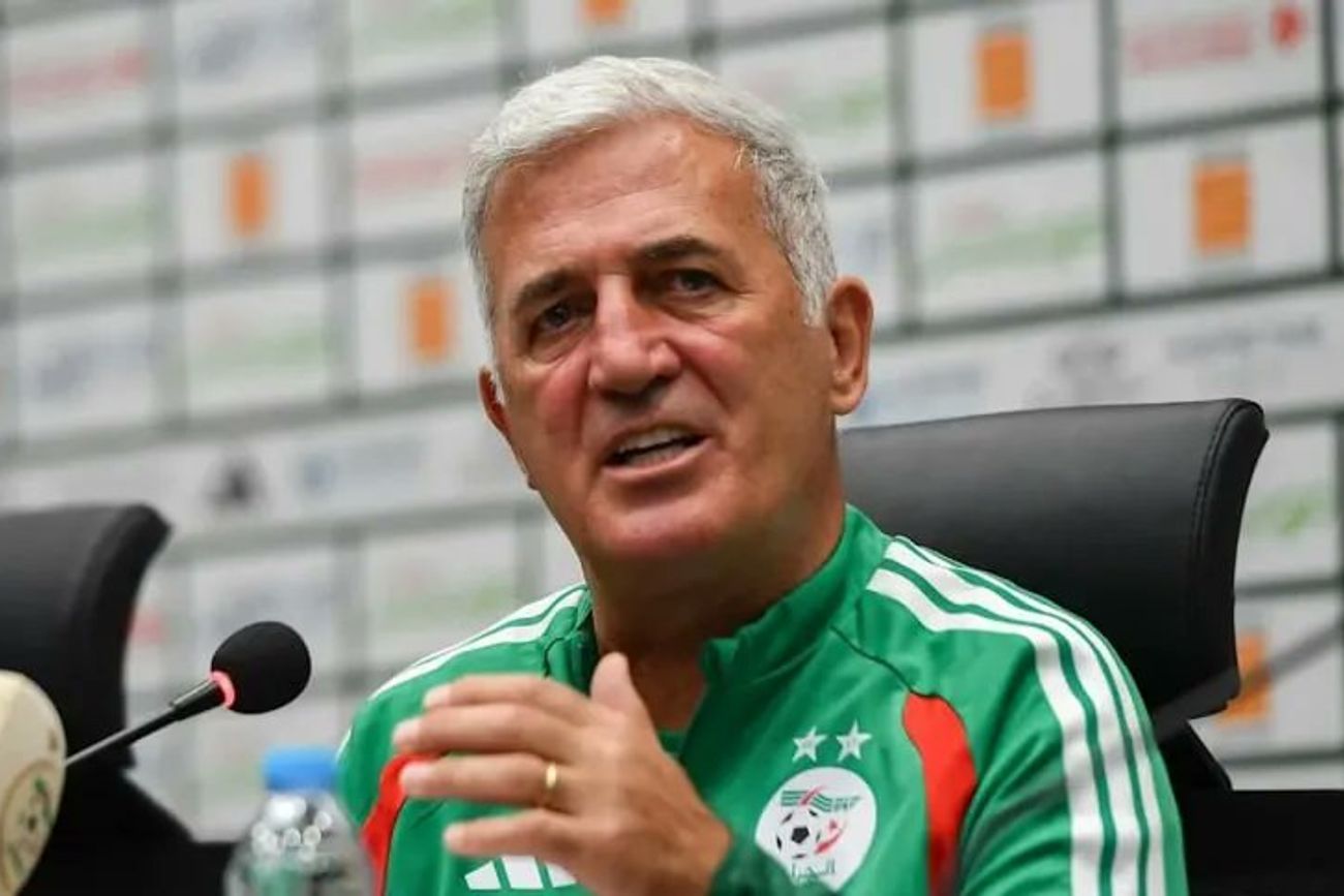 Vladimir Petkovic, entrenador de Argelia.