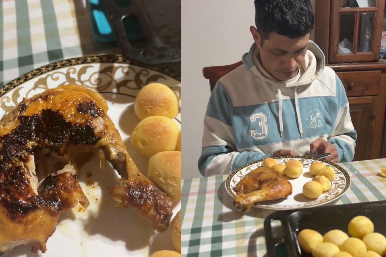 Cocinó otra comida.