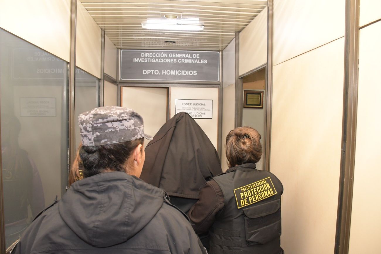 Soledad Andreani fue trasladada a la cárcel de mujeres. (Policía).