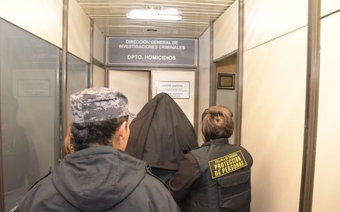 Soledad Andreani fue trasladada a la cárcel de mujeres. (Policía).