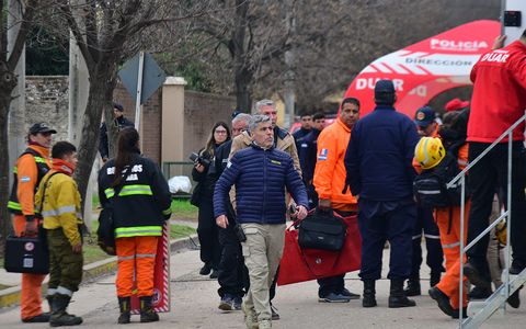 Búsqueda de Luciana Barrios Alarcón. El ministro Quinteros encabeza la búsqueda de la adolescente en Colonia Caroya.