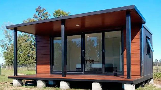 Casas modulares chinas ya se venden en la Argentina.