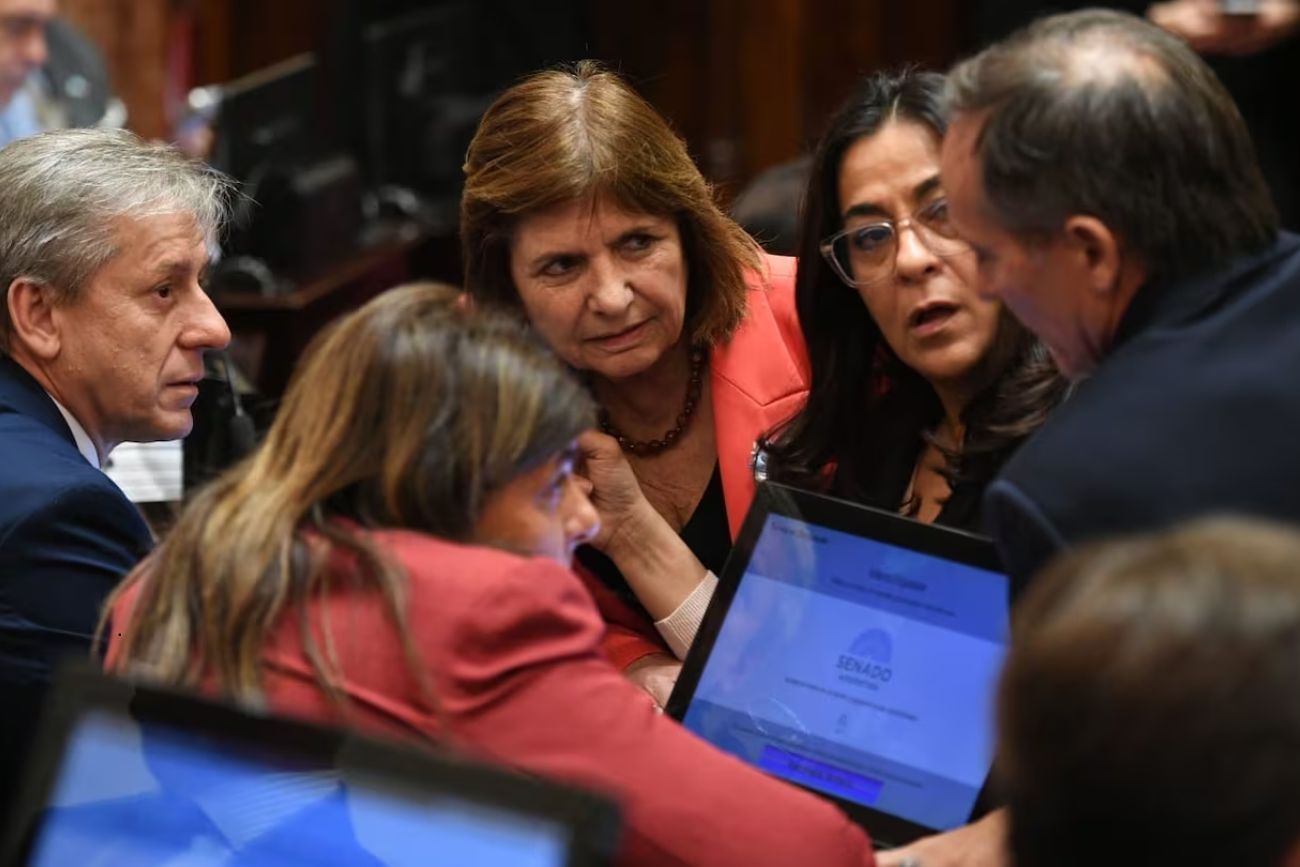 Bullrich busca reordenar la agenda oficialista en el Senado tras una semana de tensiones