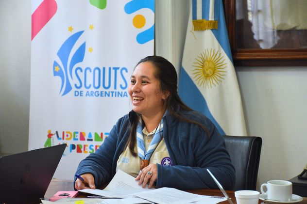 Scouts de Argentina. María Luján Peciña es licenciada en Ciencias de la Educación.