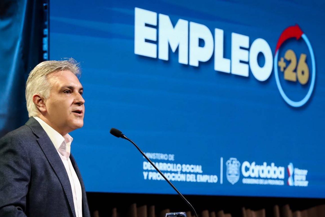 Empleo +26. El Gobierno lanzó el plan.