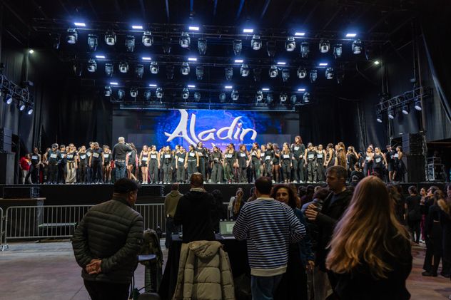 Aladín, el musical que llegará en vacaciones de julio a Quality tuvo un casting multitudinario hace algunas semanas. 