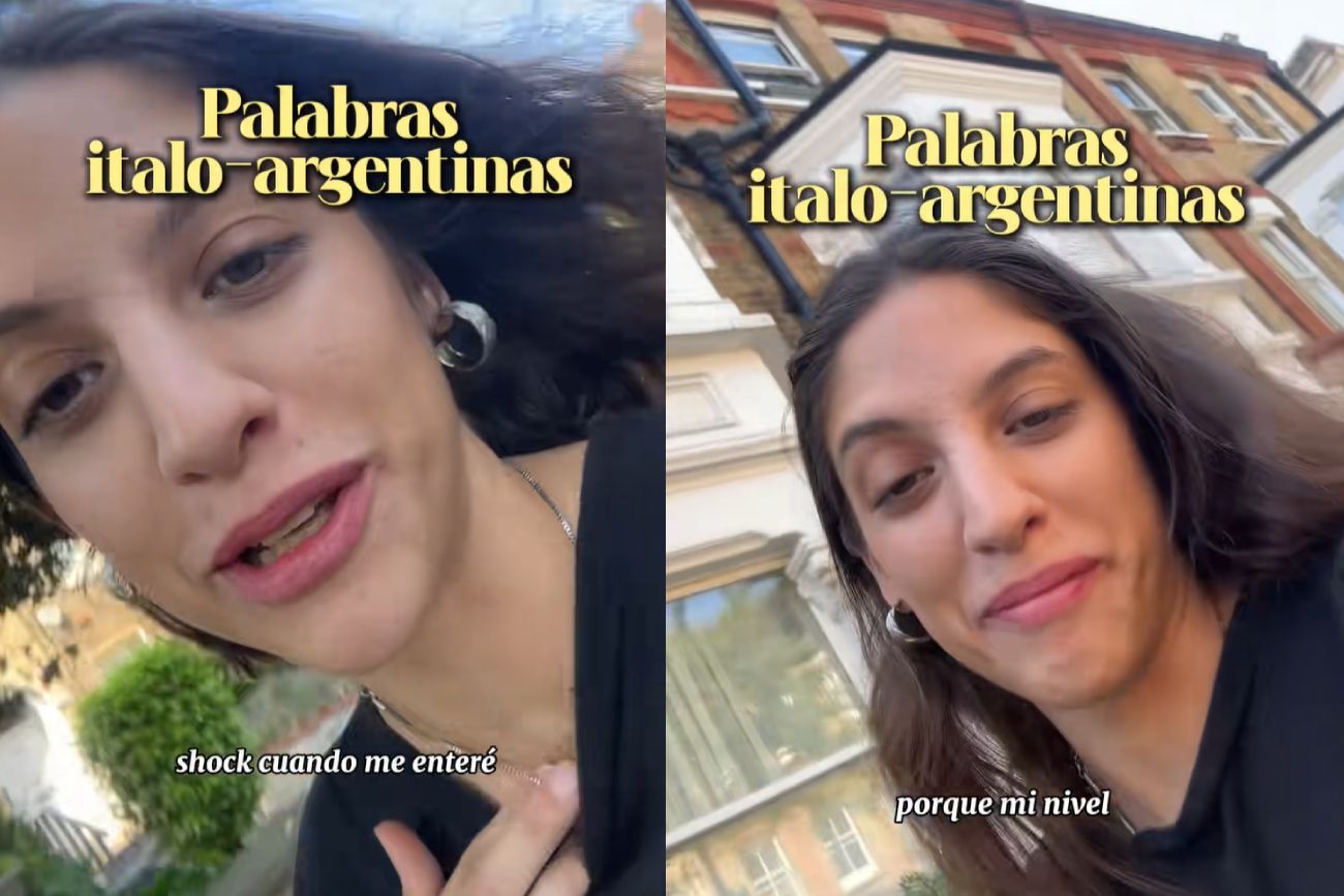 Es argentina, vivió en Italia y se volvió viral al revelar la muletilla que los italianos usan igual