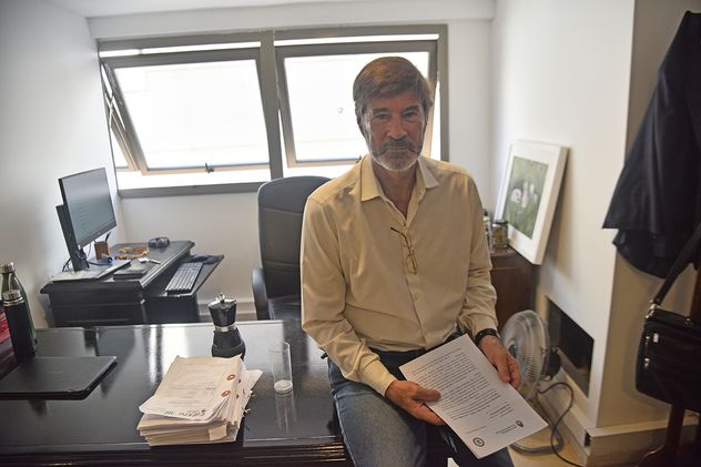 Fiscal federal. Enrique Senestrari, días después de incorporarse tras una licencia entre 2023 y 2024. (Pedro Castillo / La Voz)