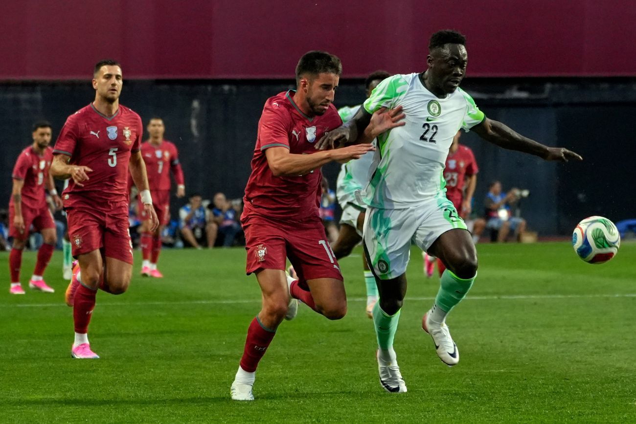 Portugal vs, Nigeria, antes del Mundial.