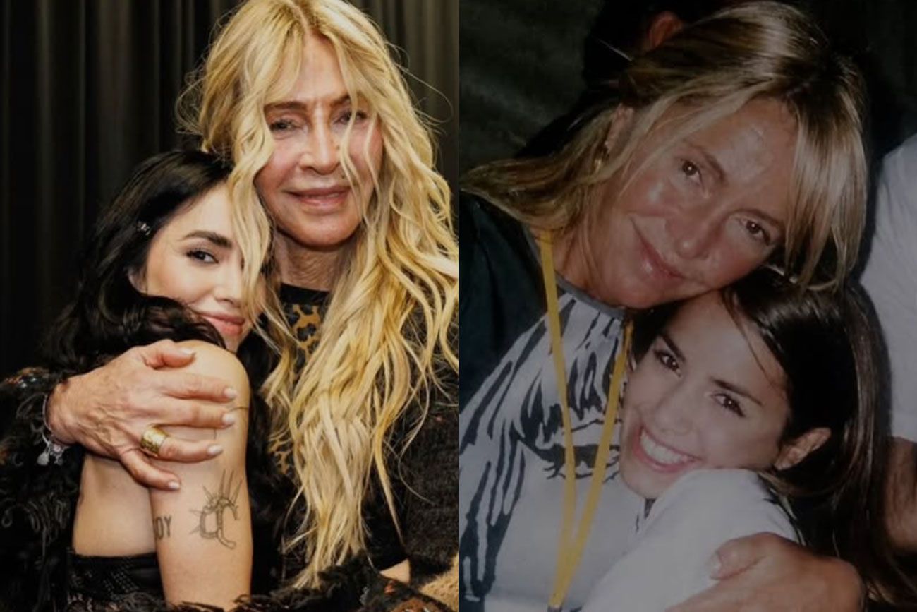 Lali y Cris Morena. Foto: captura pantalla.