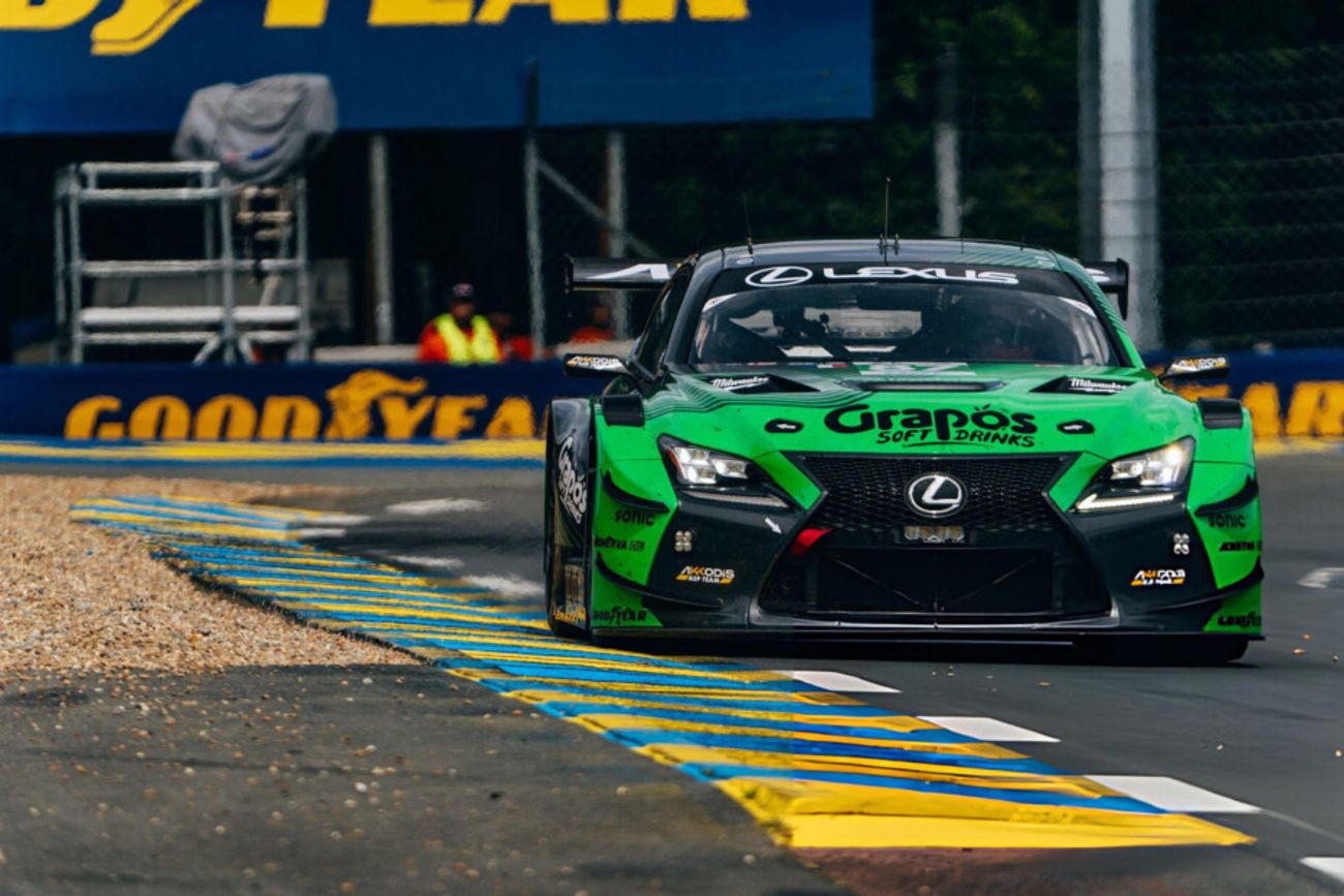 El Lexus de Petru Umbrarescu, José María “Pechito” López y Clemens Schmid fue séptimo en la primera clasificación de las 24 horas de Le Mans.