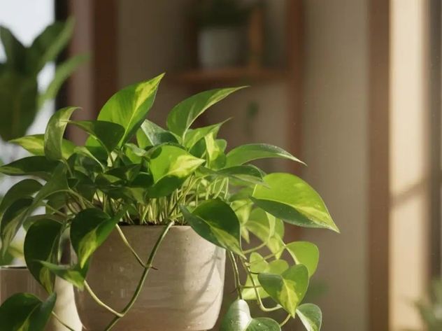 Si tu planta tiene estas manchas, podría estar recibiendo demasiado sol.