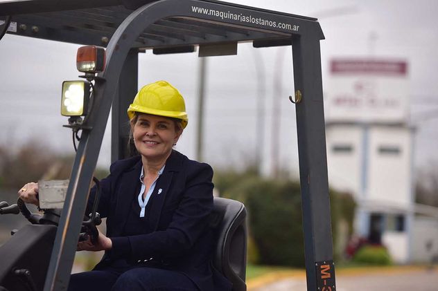 Alejandra Cesolari, socia gerente de Metal Ce y presidenta de la Cámara de Industriales Metalúrgicos y Componentes de Córdoba (Cimcc). (José Gabriel Hernández)