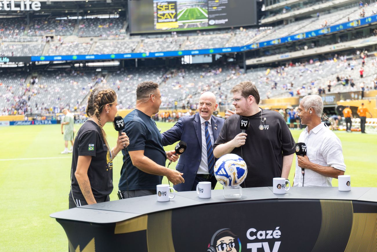 La Fifa llegó a un acuerdo con Cazé TV.