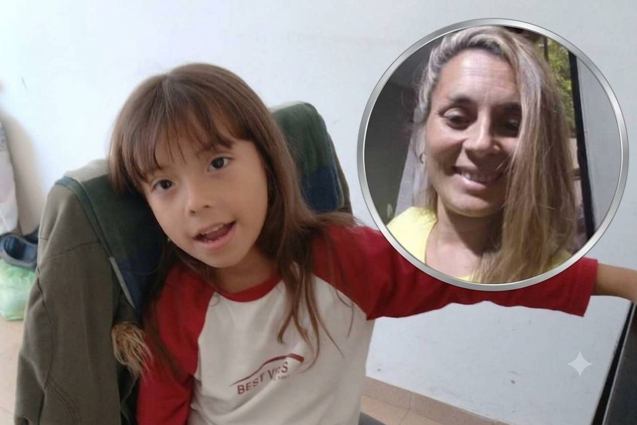 Buscan a una madre y su hija de 7 años que están en situación de calle en Córdoba.