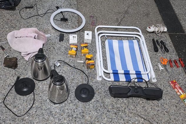 Detuvieron a un hombre tras sustraer mercadería de varios comercios del Centro