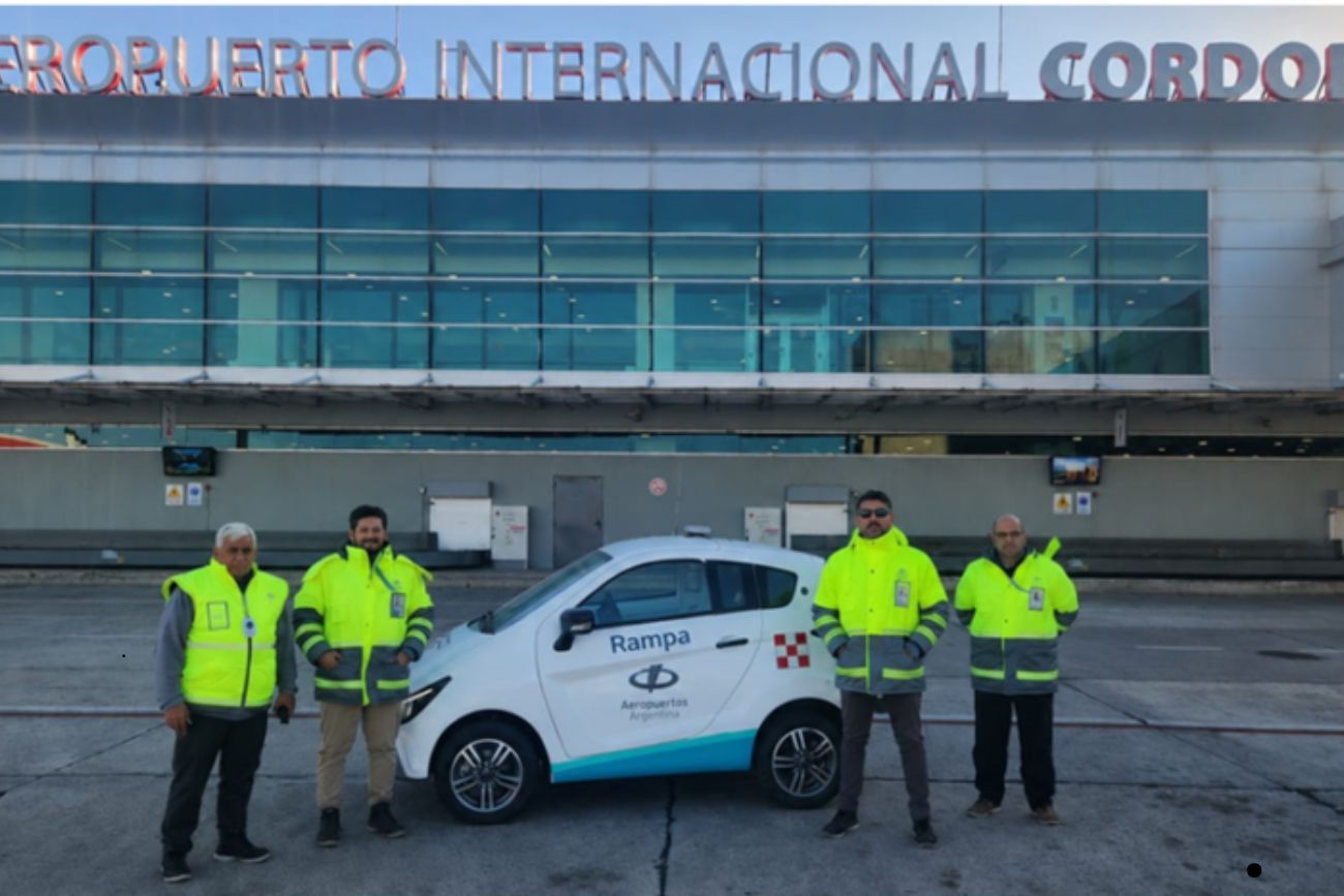 El aeropuerto de Ezeiza ya opera al 100% con energías renovables