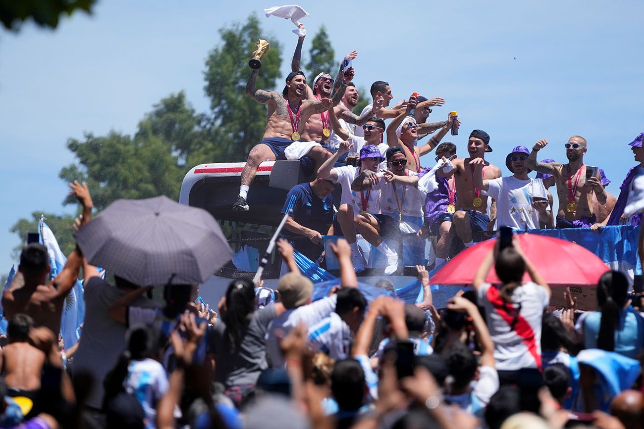 Festejos del Mundial Qatar