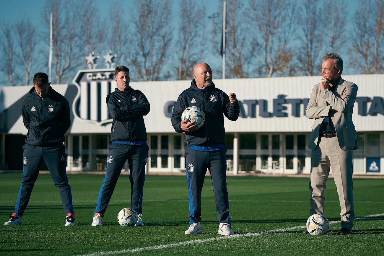 Primer día de Sampaoli en Talleres.