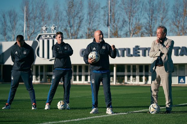 Primer día de Sampaoli en Talleres.