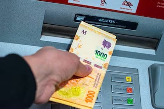 Argentina. Cajeros automáticos.