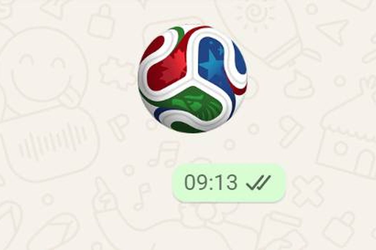 La pelota Trionda ya es un emoji.