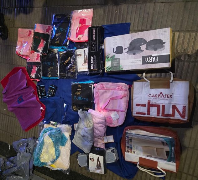 Detuvieron a un hombre tras sustraer mercadería de varios comercios del Centro