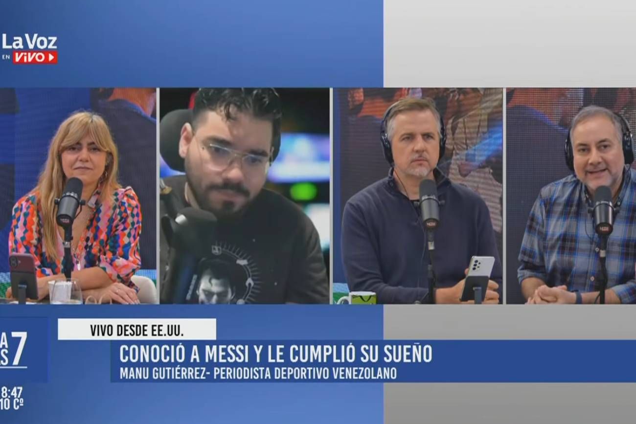Manu Gutiérrez en La Voz en Vivo.