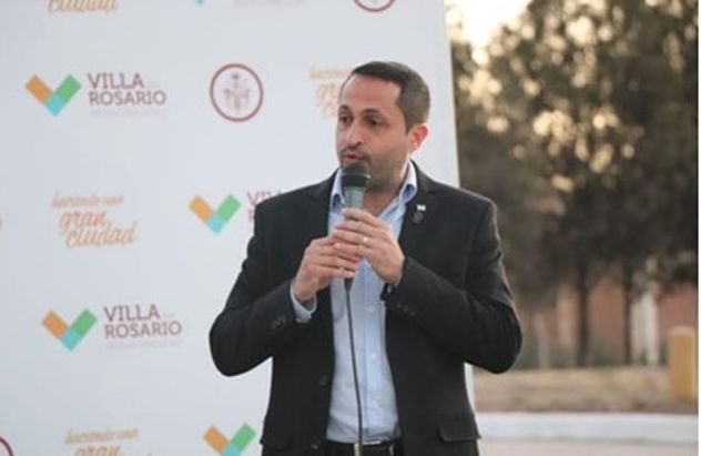 Diego Carballo, actual intendente de Villa del Rosario.