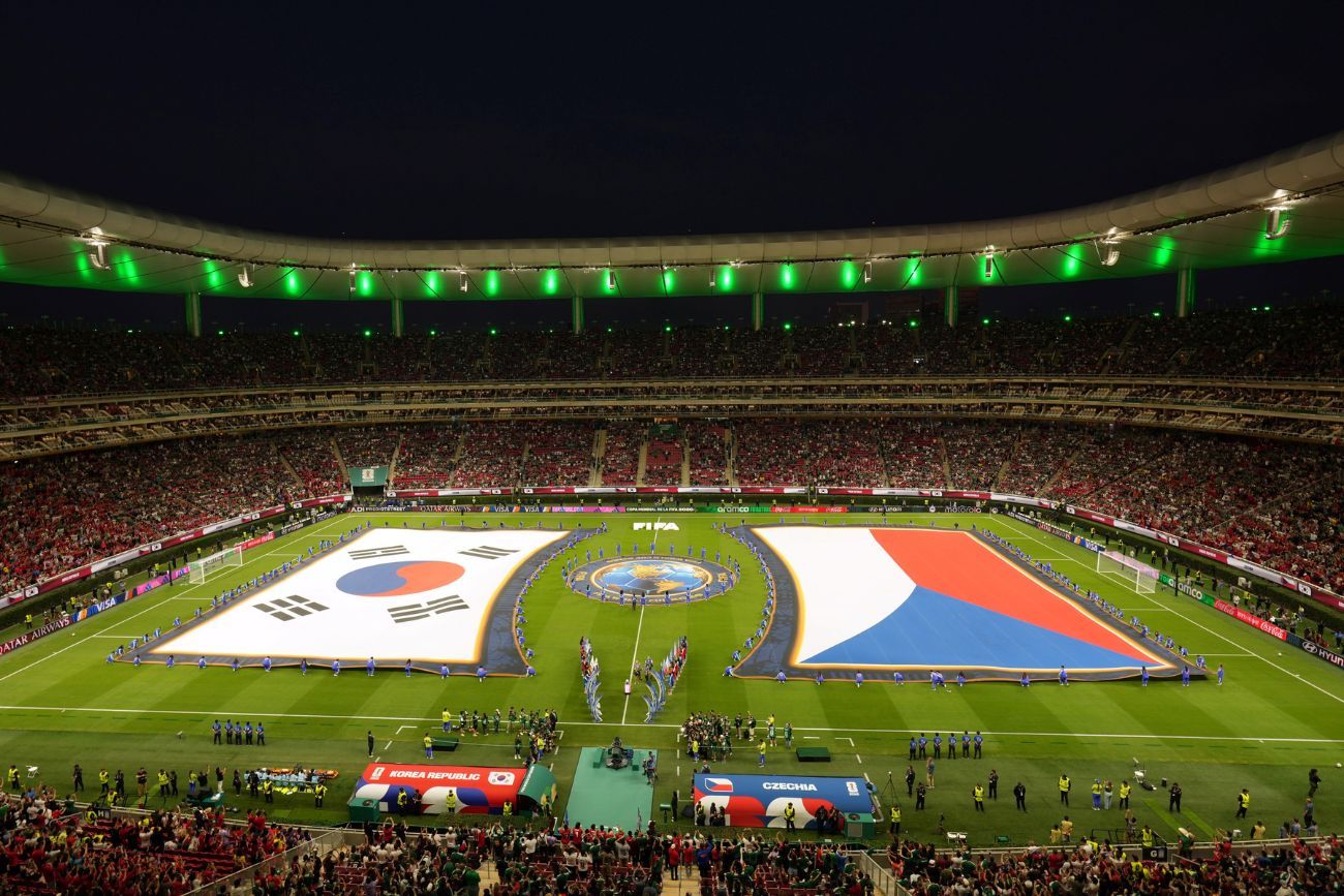 Corea del Sur vs. República Checa, por la primera fecha del Mundial.