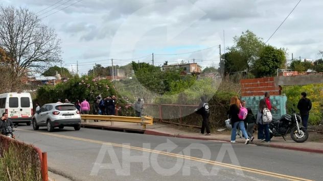 Homicidio en Paraná: confirman que el detenido está hospitalizado y el fallecido aún no fue identificado.