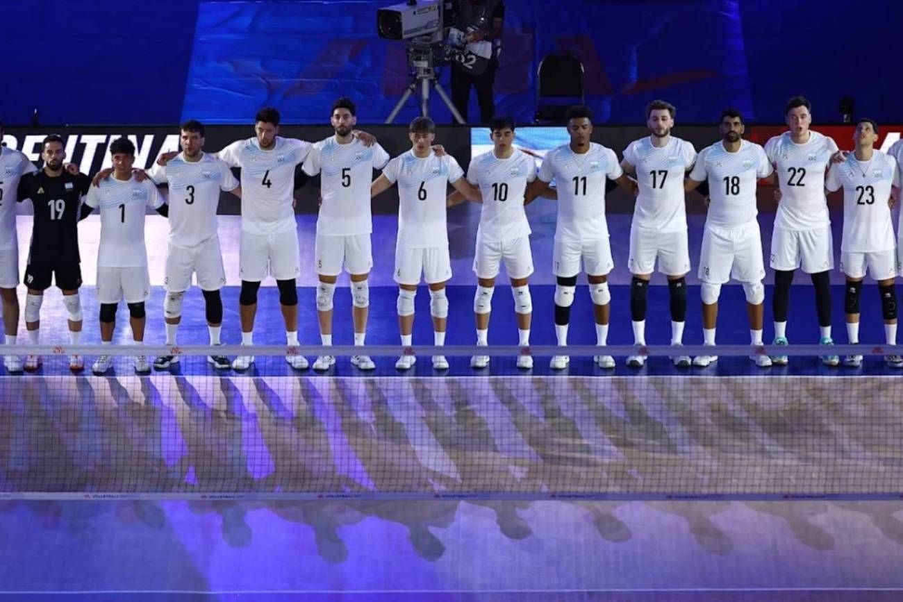 La Selección Argentina de vóley juega su segundo partido en la VNL. 