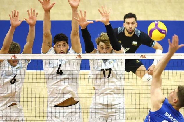 La Selección Argentina de vóley juega su segundo partido en la VNL.