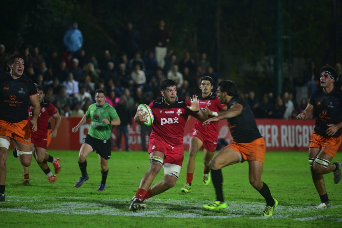 Dogos XV derrotó a Tarucas por la primera semifinal del Súper Rugby Américas.