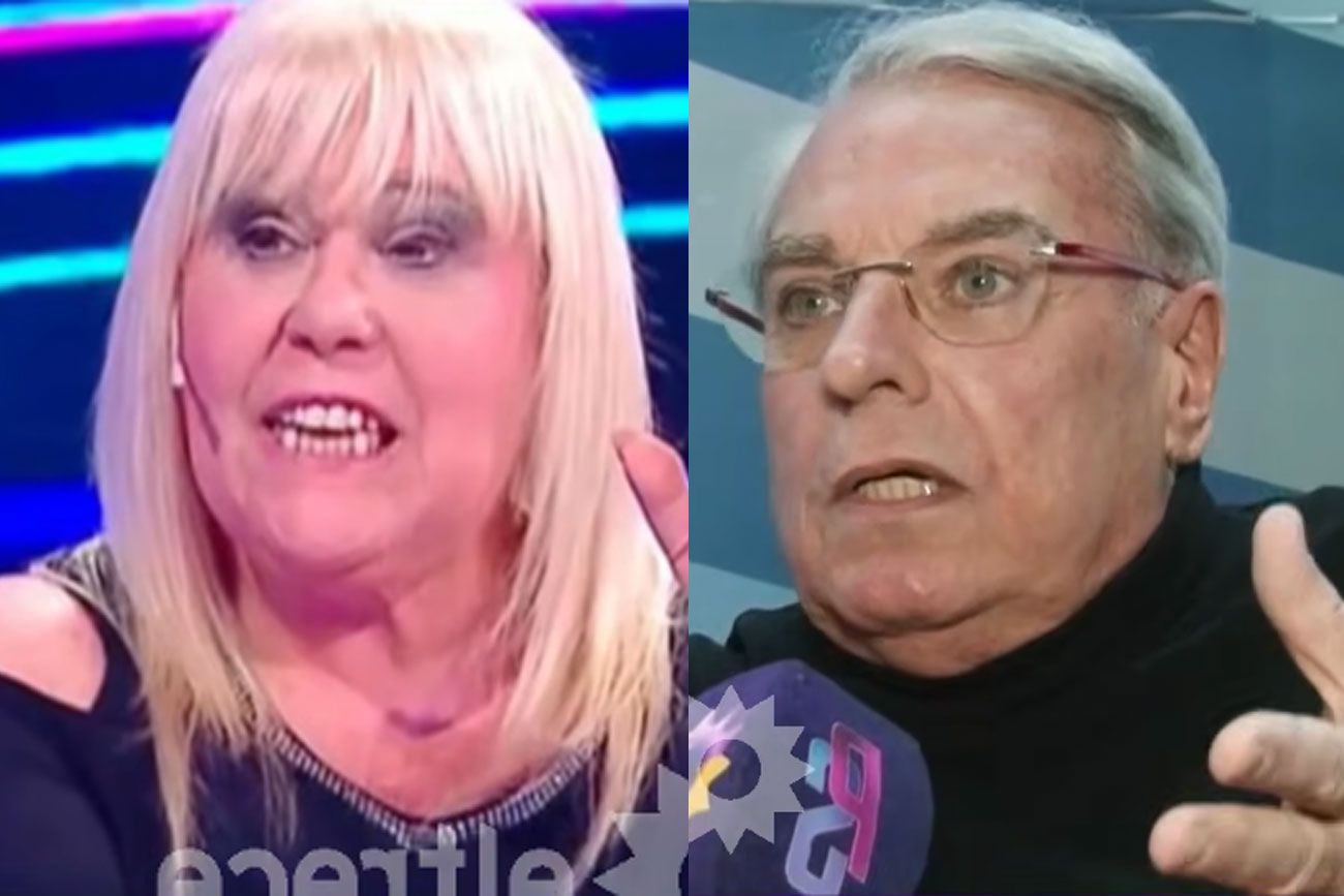 Laura Ubfal vs. Carlos Monti. Foto: captura pantalla.