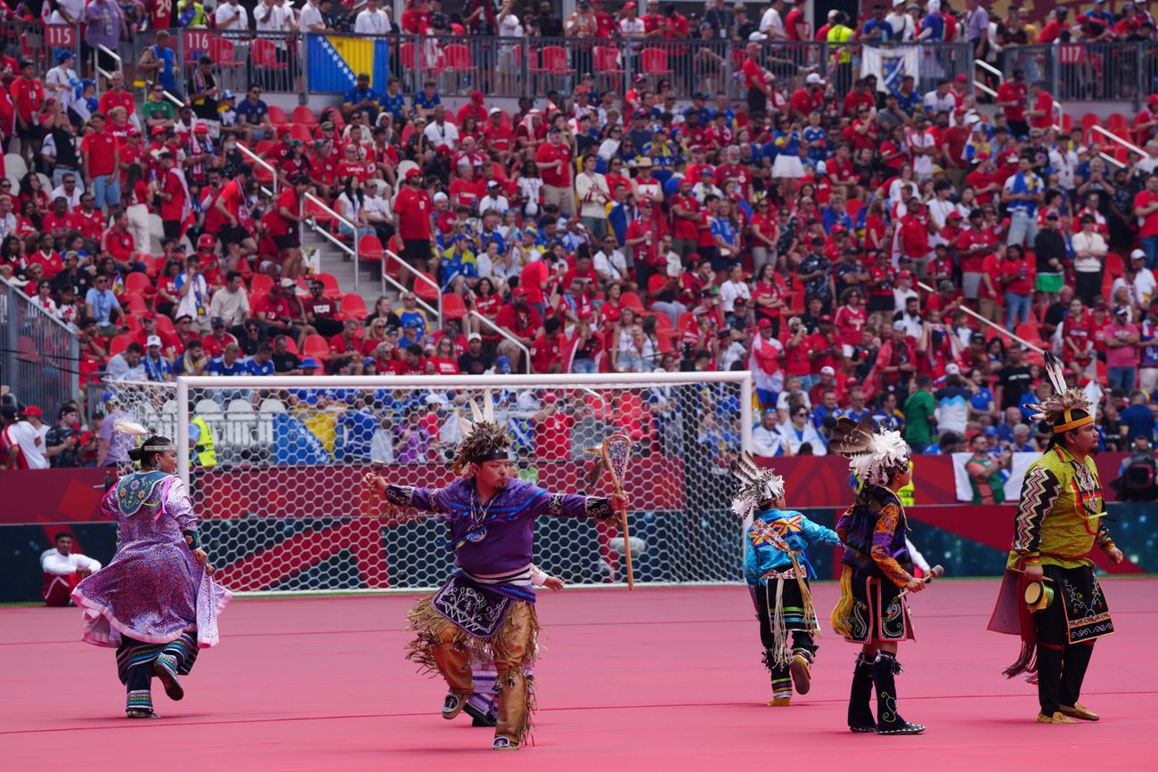 Ceremonia en Canadá.