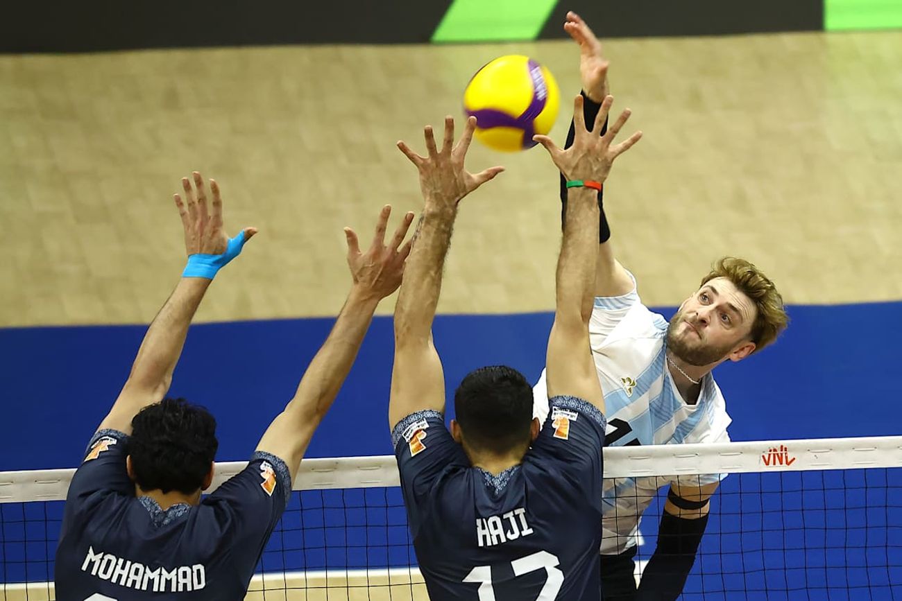 El seleccionado argentino de vóley cayó en su segundo partido en la VNL.