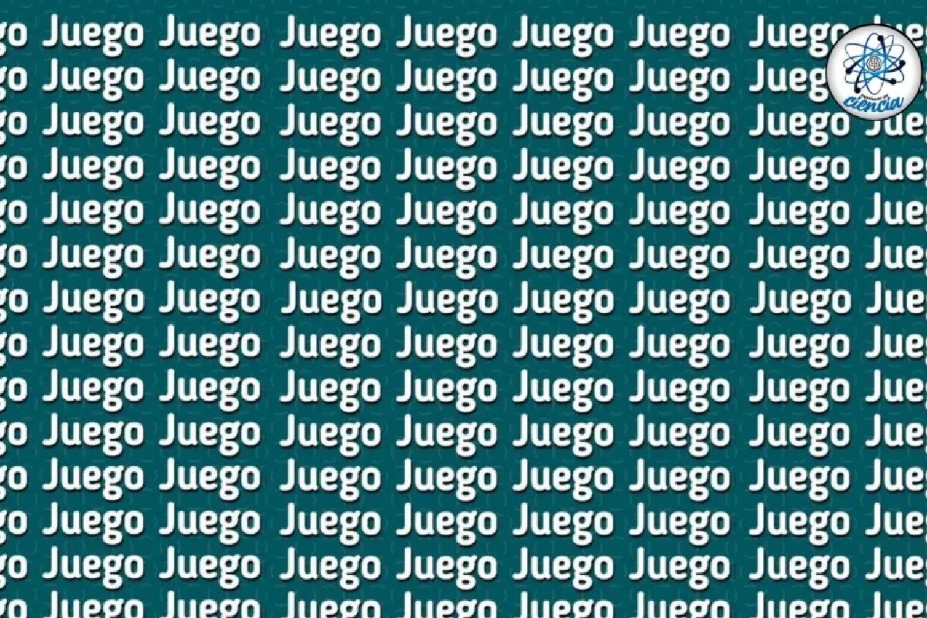 El acertijo visual.