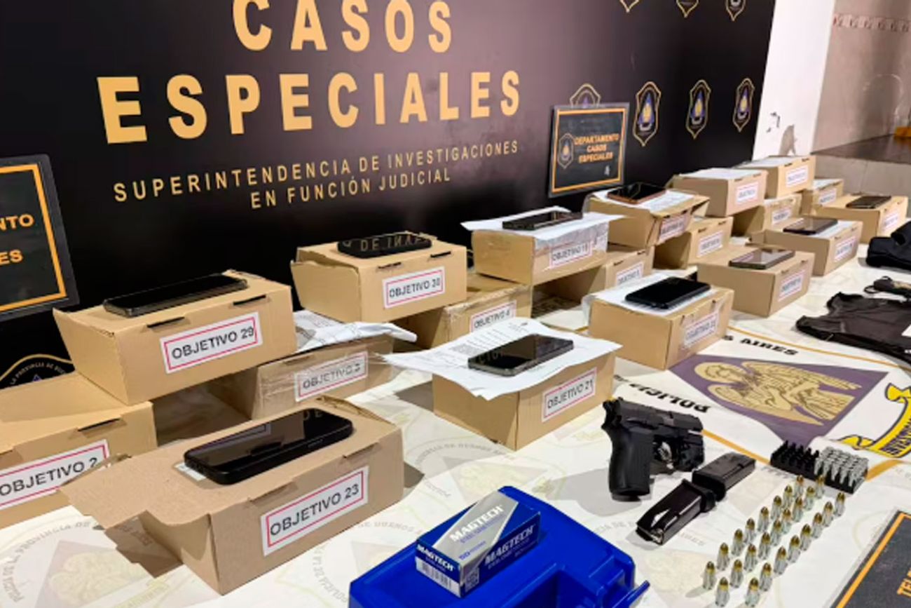 Los elementos secuestrados. (Ministerio Público bonaerense/La Nación)