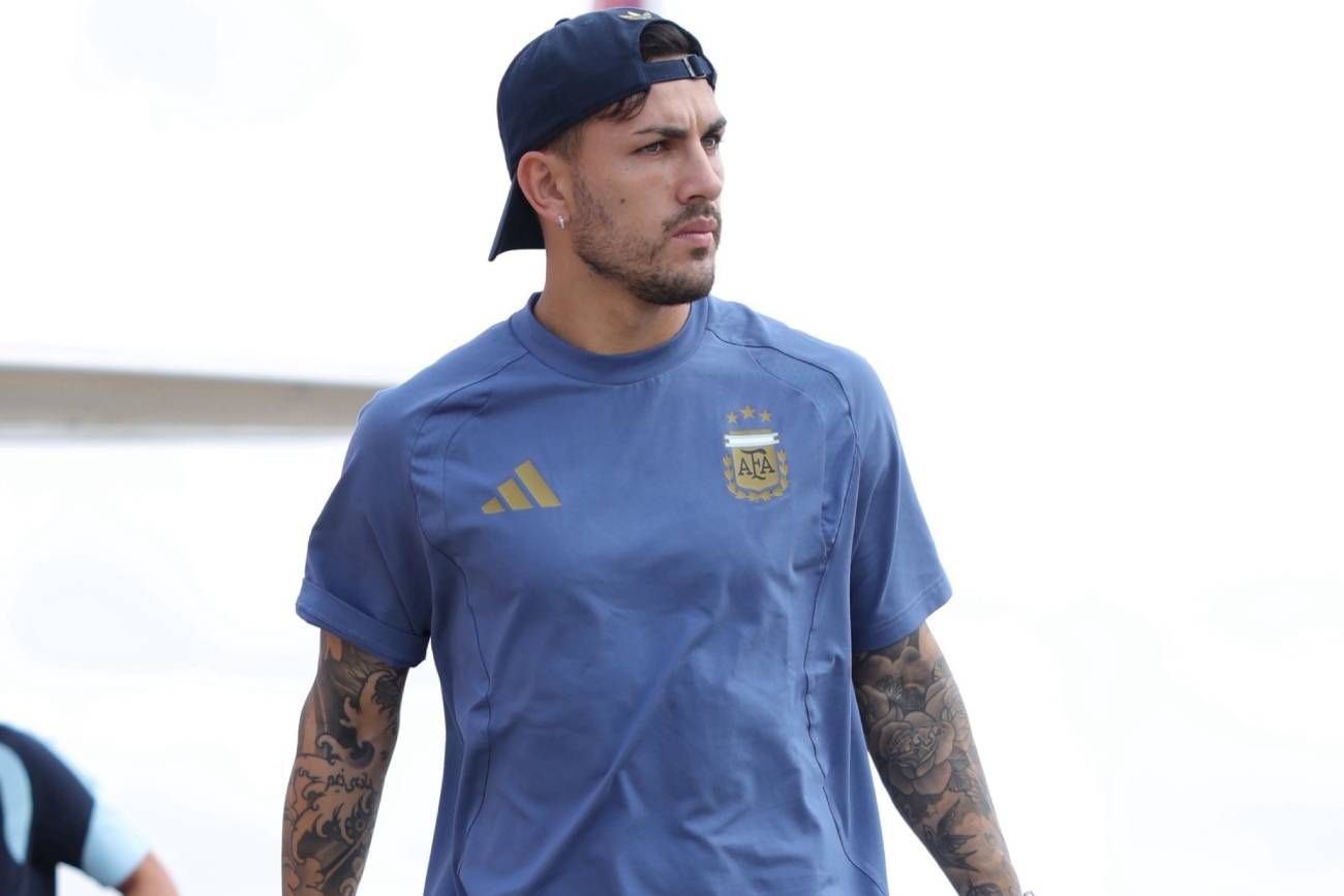 Leandro Paredes, jugador de Boca y la selección.
