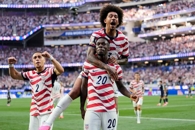 Estados Unidos jugó un gran primer tiempo ante Paraguay.