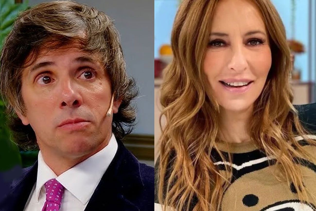 Robertito Funes y Analía Franchín. Foto: captura pantalla.