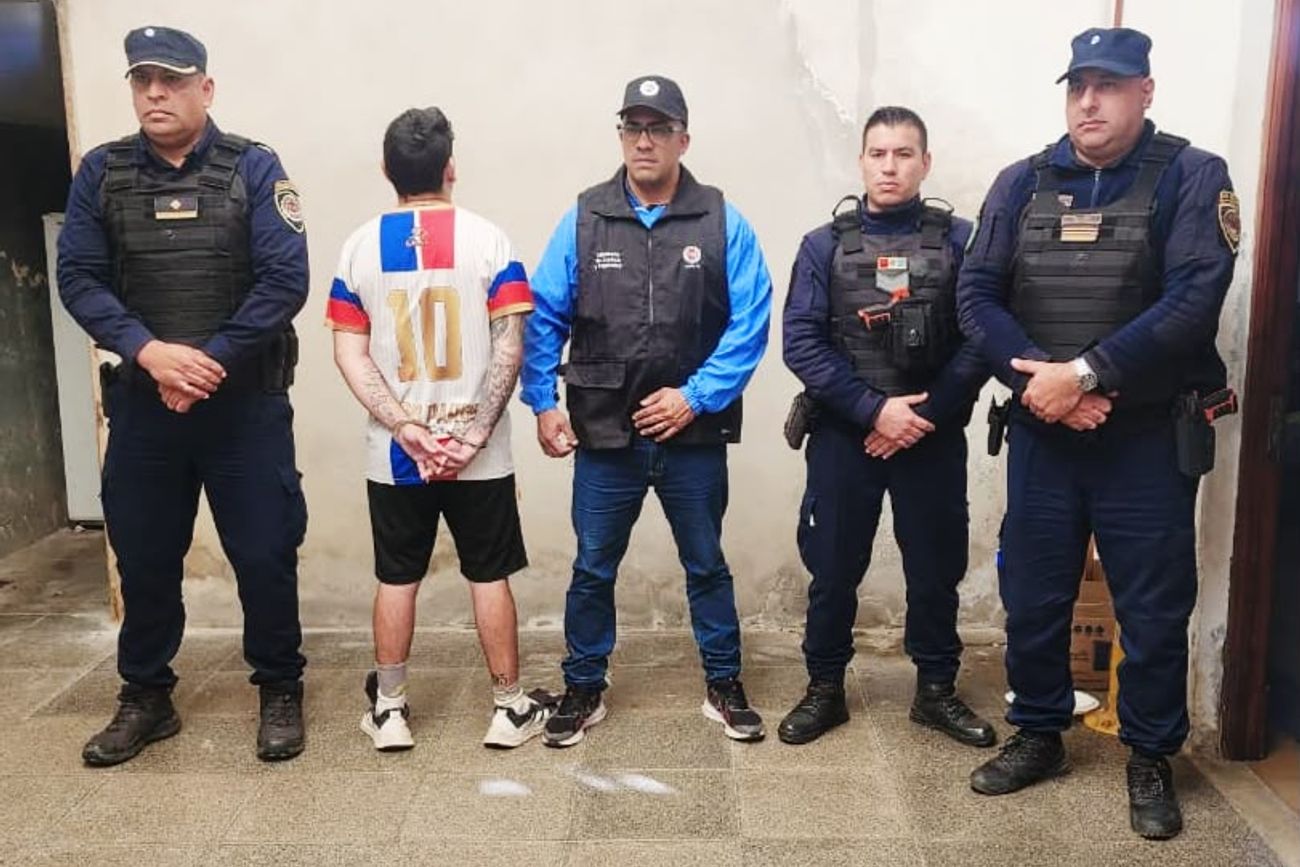 Samuel Elías Reyes, el sospechoso que fue detenido. (Policía)