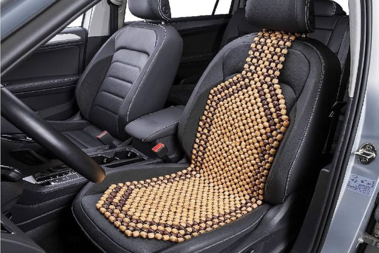 Para qué sirven las cuentas de madera que usan los taxistas en los asientos.