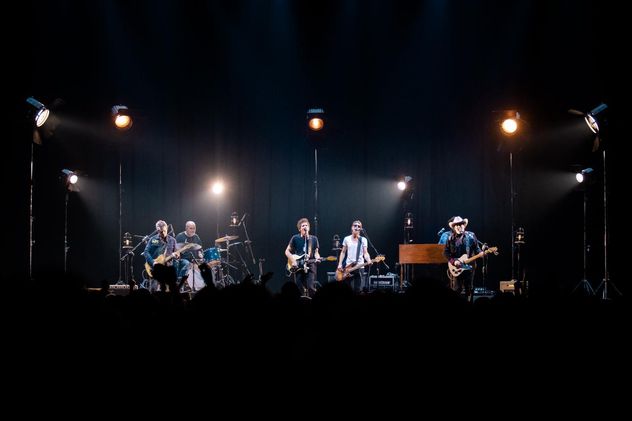 Guasones se presentó este viernes en la Plaza de la Música.