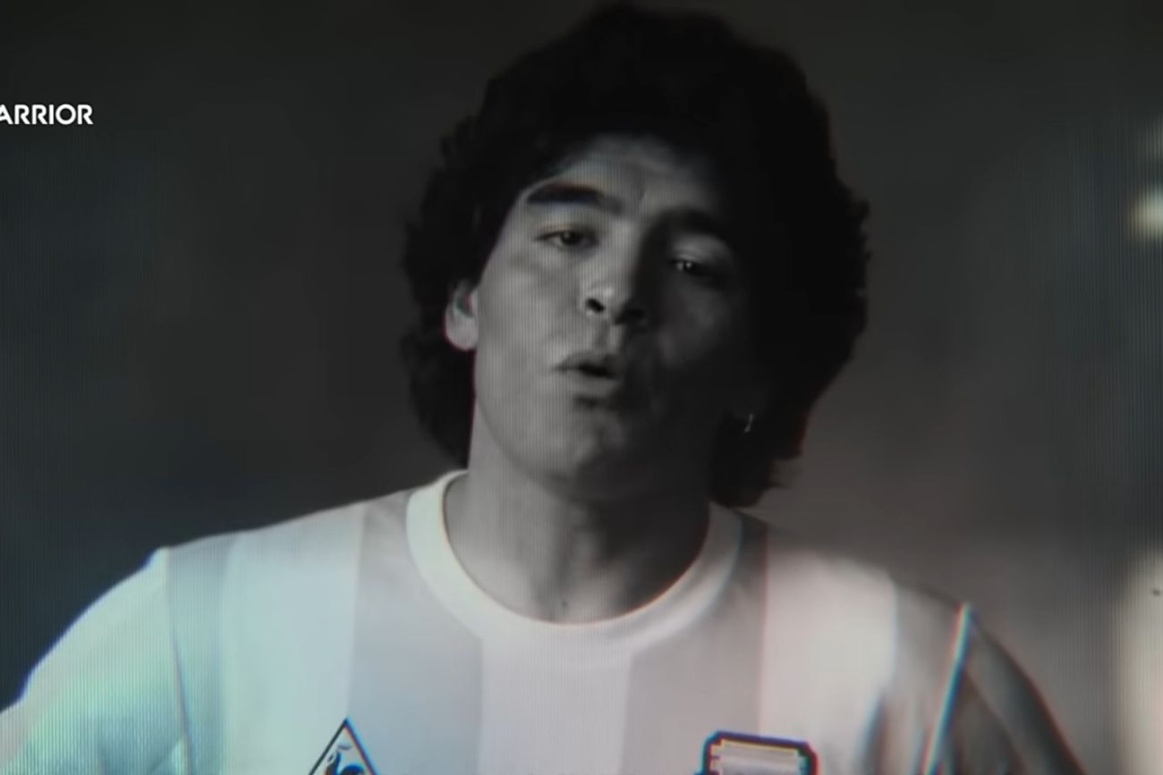 Polémica por la imagen de Diego Maradona recreada por IA para una publicidad de apuestas deportivas