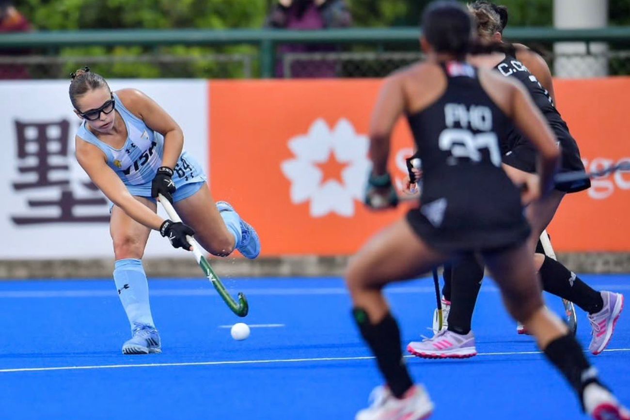 Las Leonas golearon a China en su primer partido de la doble ventana de la FIH Pro League.